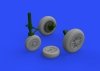Eduard 648524 F-104 wheels late 1/48 KINETIC MODEL